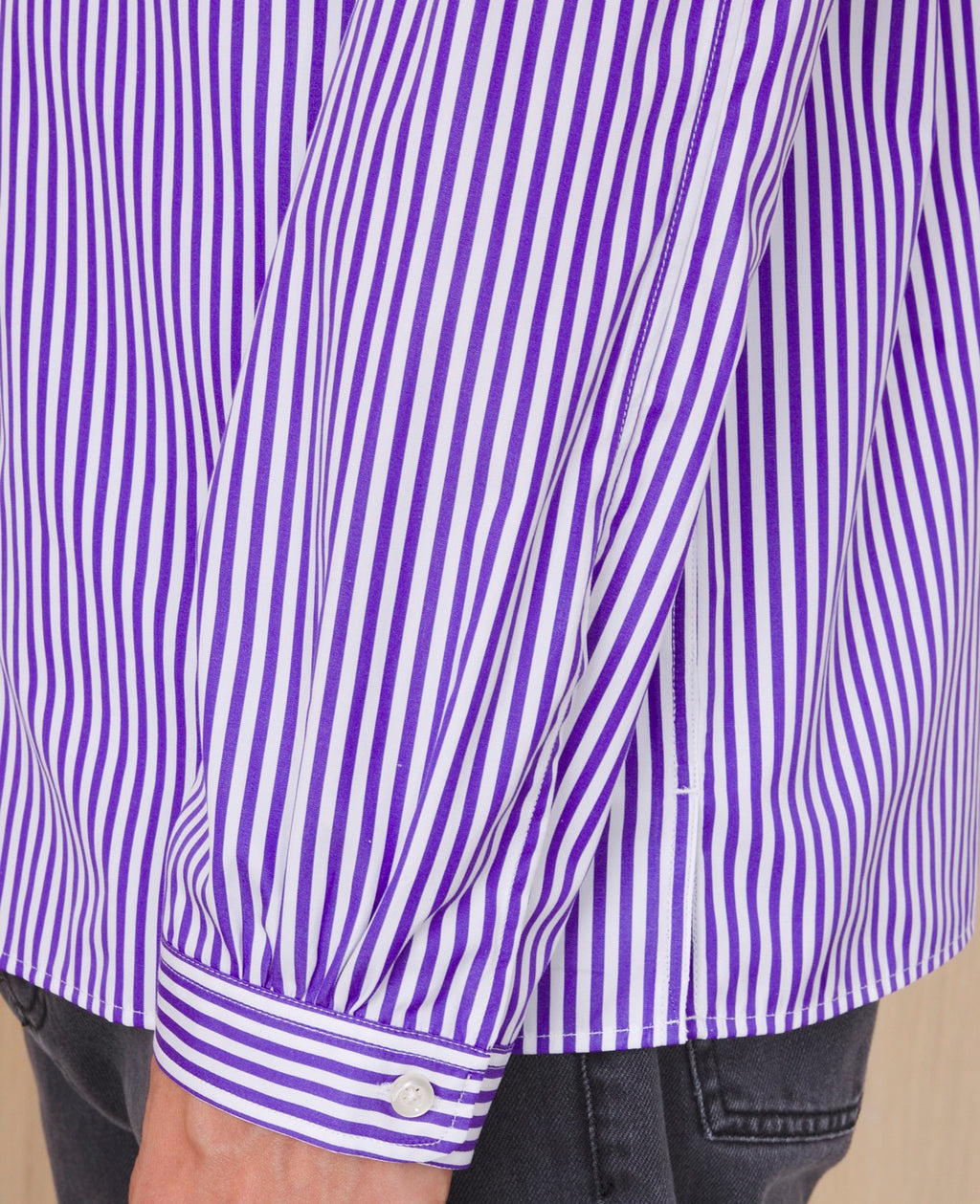 Chemise Eloan - Blanc/Jacinthe - Homme