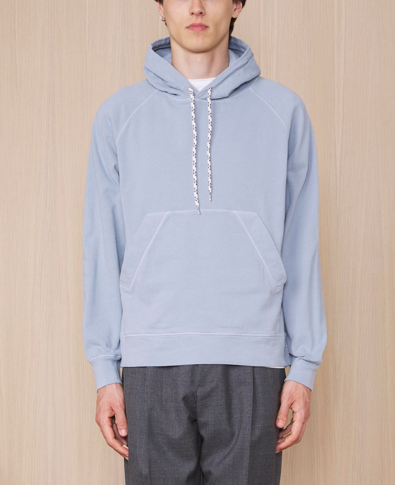 Sweat Octave Hoodie Pgmt Dye Fleece - Storm Blue