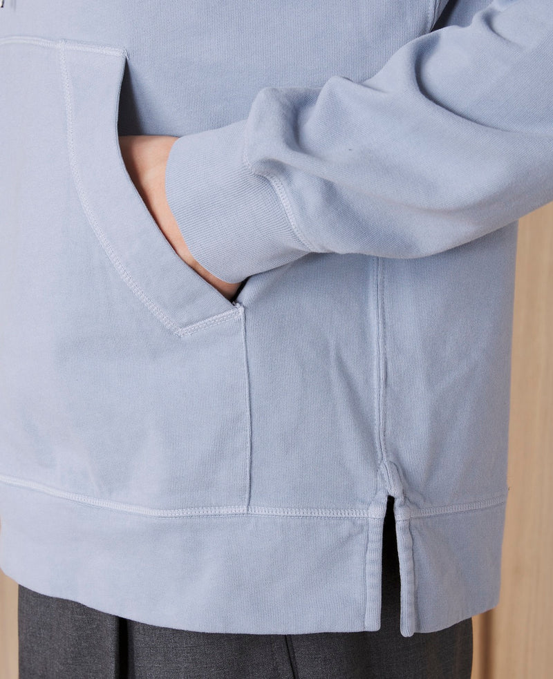 Sweat Octave Hoodie Pgmt Dye Fleece - Storm Blue