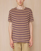 T-Shirt Manches Courtes - Kaki Anglais/Jacinthe - Homme