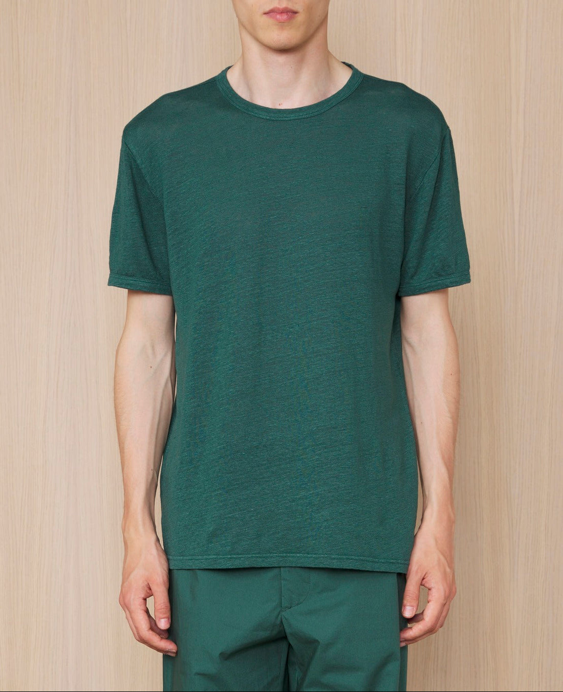 T-Shirt Manches Courtes - Émeraude - Homme