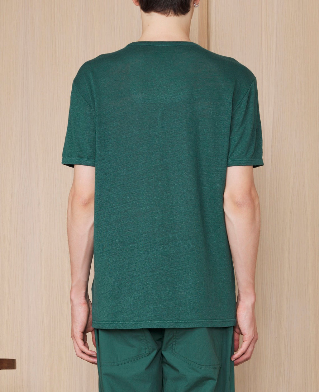 T-Shirt Manches Courtes - Émeraude - Homme