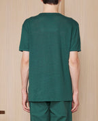T-Shirt Manches Courtes - Émeraude - Homme