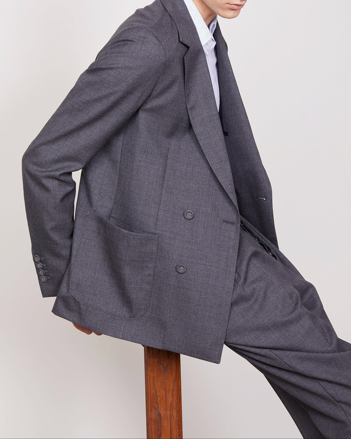Veste Leon - Gris Moyen - Homme