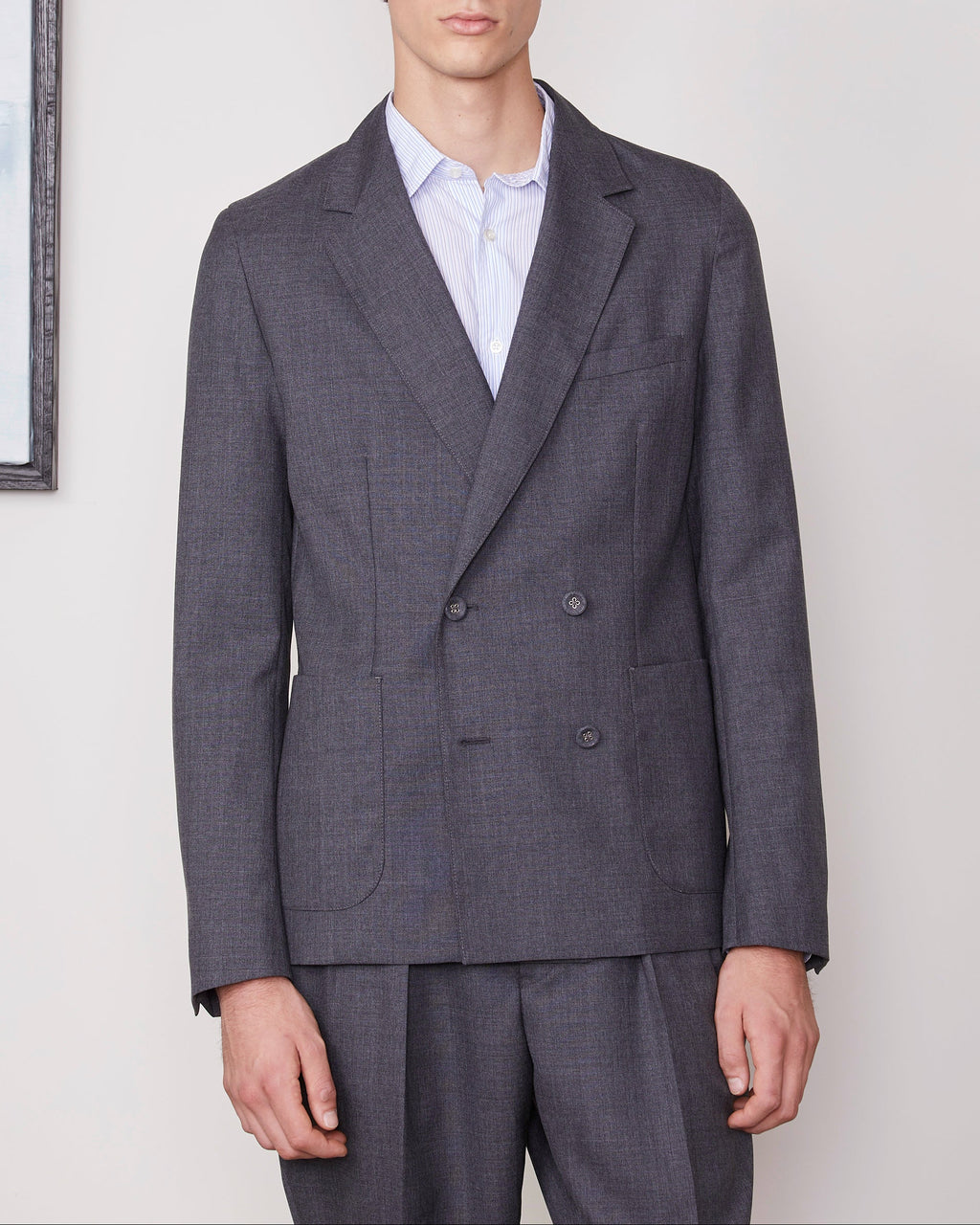 Veste Leon - Gris Moyen - Homme
