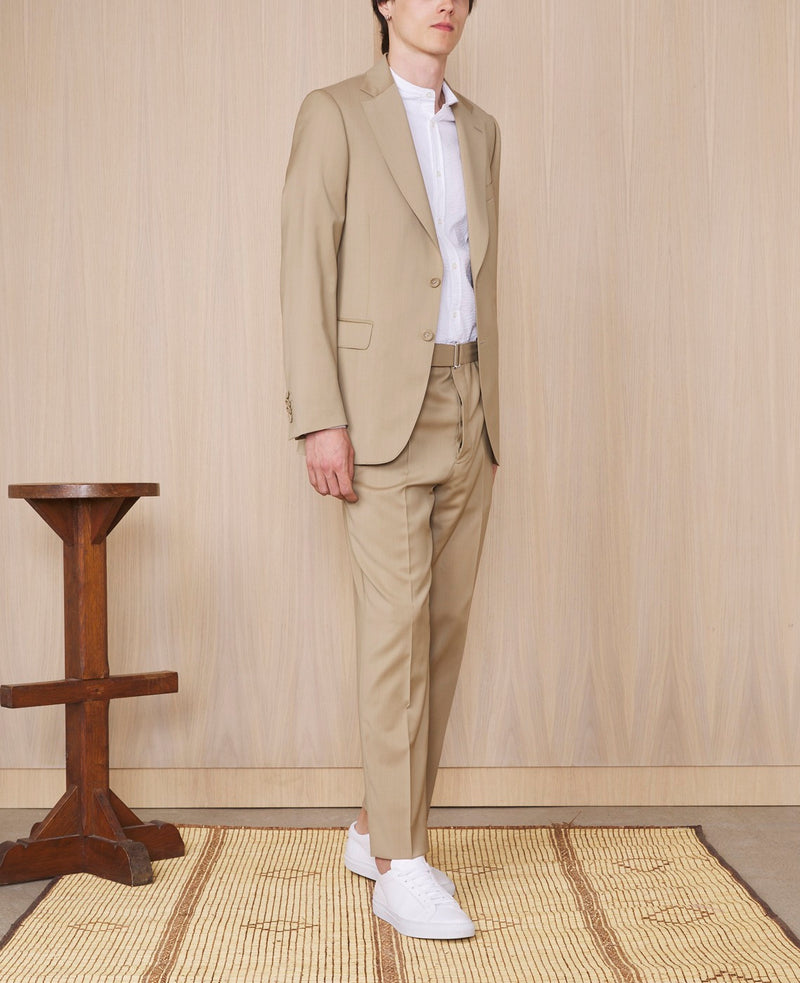 Tlg Veste Giovanni Jkt Itl Wo Super 110S - Camel