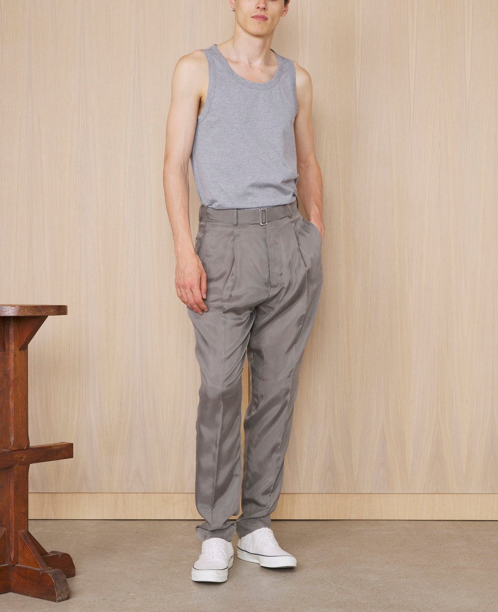 Pantalon Hugo - Gris Béton - Homme