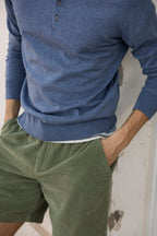 Short Elástico - Chevre - Verde - Hombre