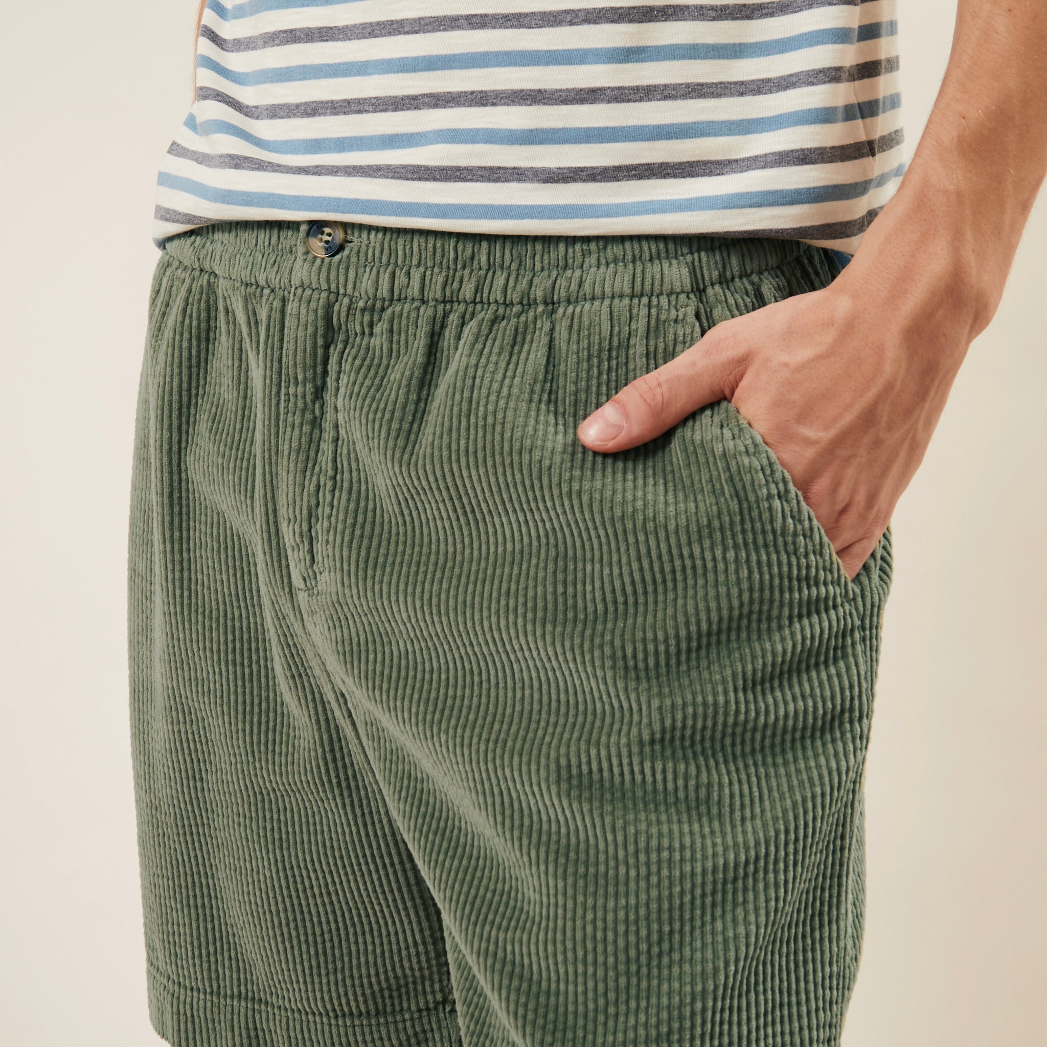 Short Elástico - Chevre - Verde - Hombre