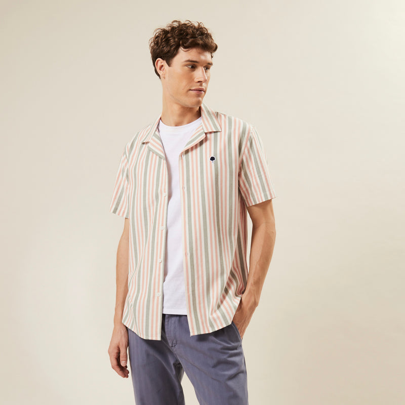 Faguo - Chemise Mc - Vimy - Kaki - Homme