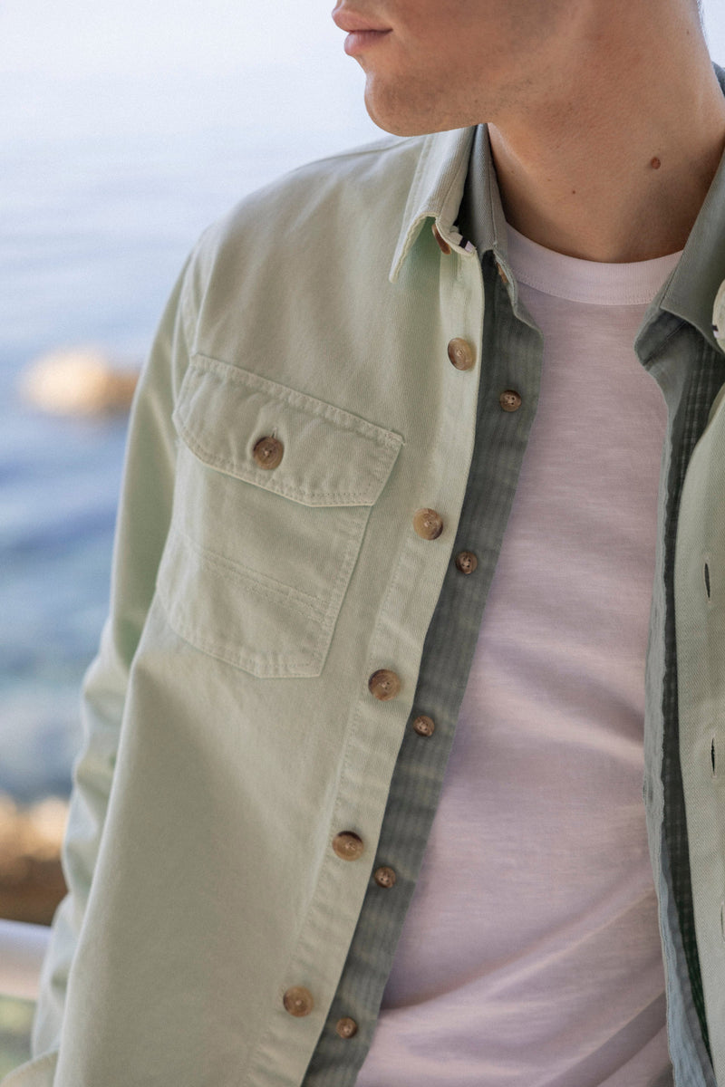 Faguo - Sur-Chemise - Cerilly - Vert - Homme