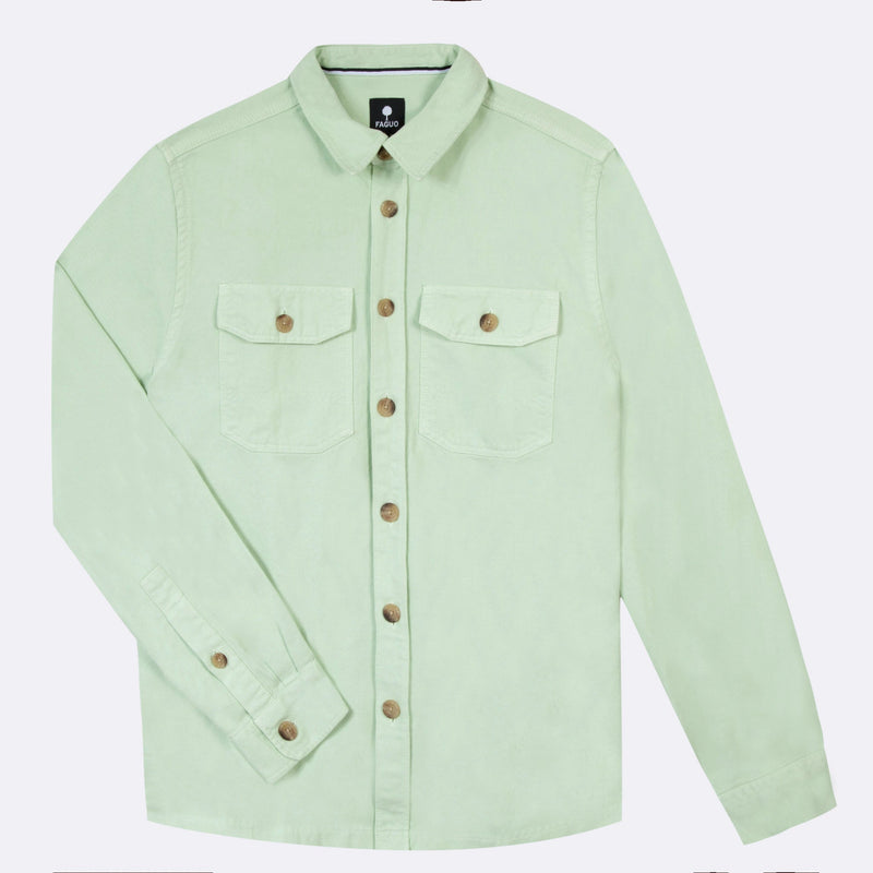 Faguo - Sur-Chemise - Cerilly - Vert - Homme