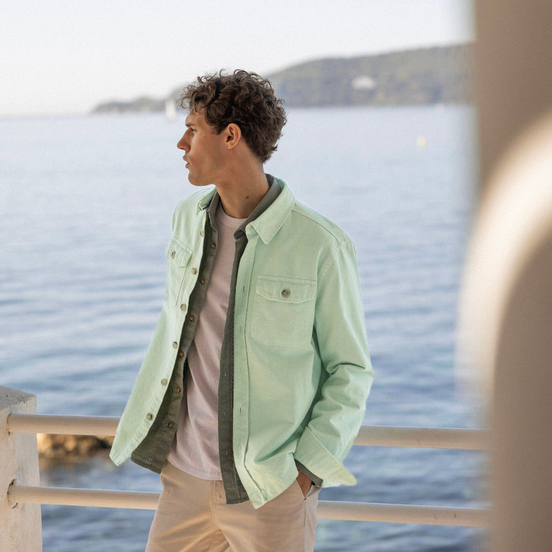 Faguo - Sur-Chemise - Cerilly - Vert - Homme