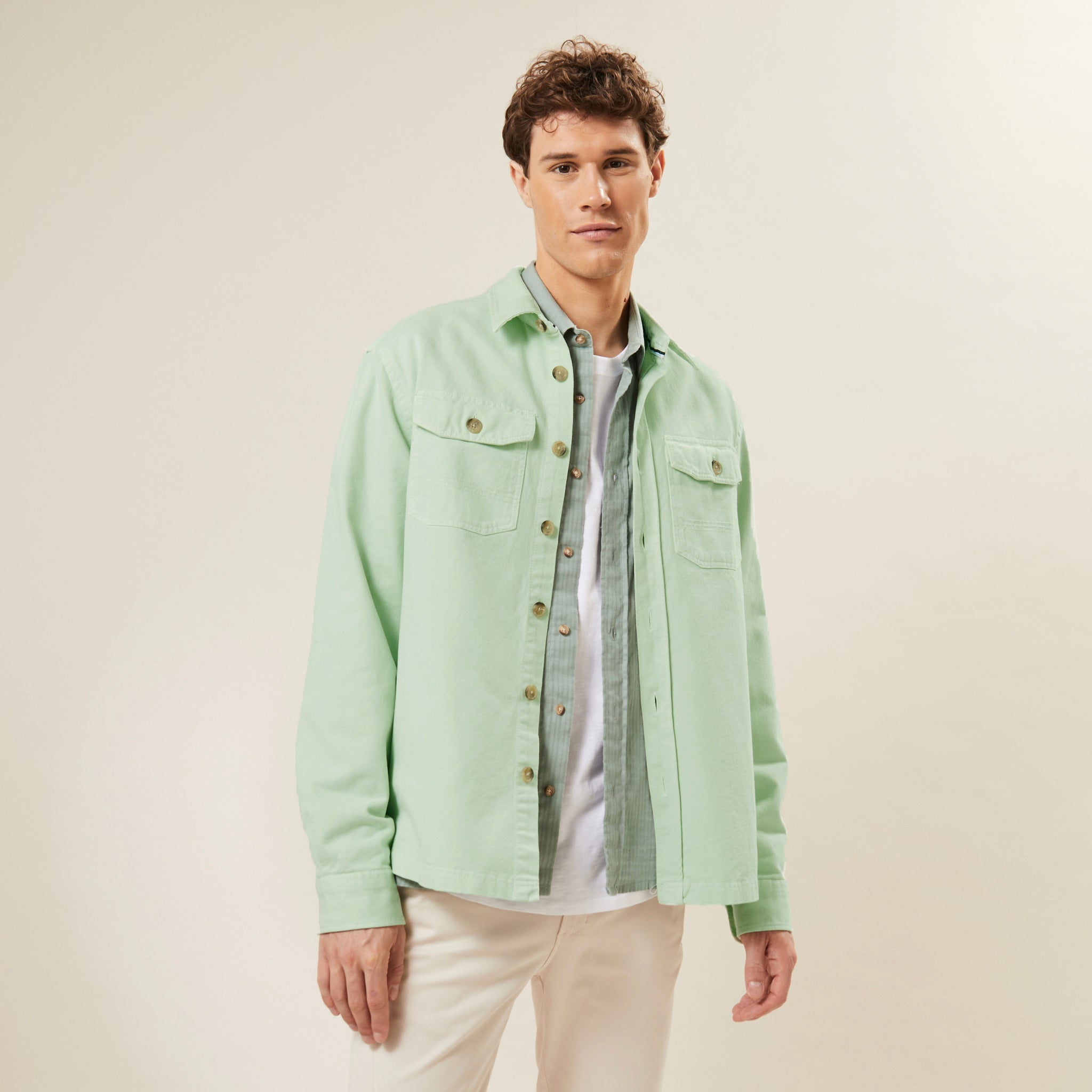Sur-Chemise - Cerilly - Vert - Homme