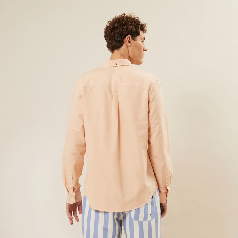 Chemise Rose Pâle Ivoy - Homme