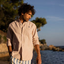 Chemise Rose Pâle Ivoy - Homme