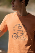 T-Shirt Mc - Arcy - Orange - Homme
