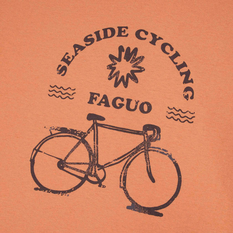 Faguo - Mc - Camiseta Arcy - Naranja - Hombre