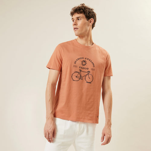 Faguo - Mc - Camiseta Arcy - Naranja - Hombre
