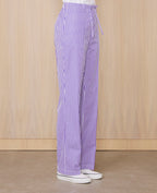 Pantalon Magali - Blanc/Jacinthe - Femme