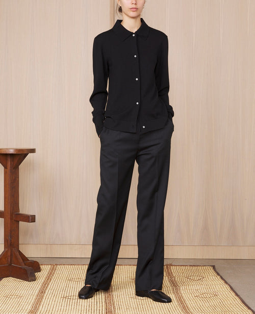 Pulls Brenda Italian Merino Wool - Black