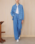 Veste Nile - Bleu Moyen - Femme