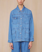 Veste Nile - Bleu Moyen - Femme