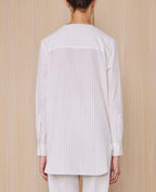 Chemise Hermione - Blanc/Marron - Femme