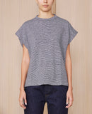 Isra T-Shirt - Ecru/Dark Navy - Women