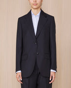 Tlg Veste W Giovanni Itl 120S Stripe Wo - Dark Navy