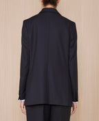 Tlg Veste W Giovanni Itl 120S Stripe Wo - Dark Navy