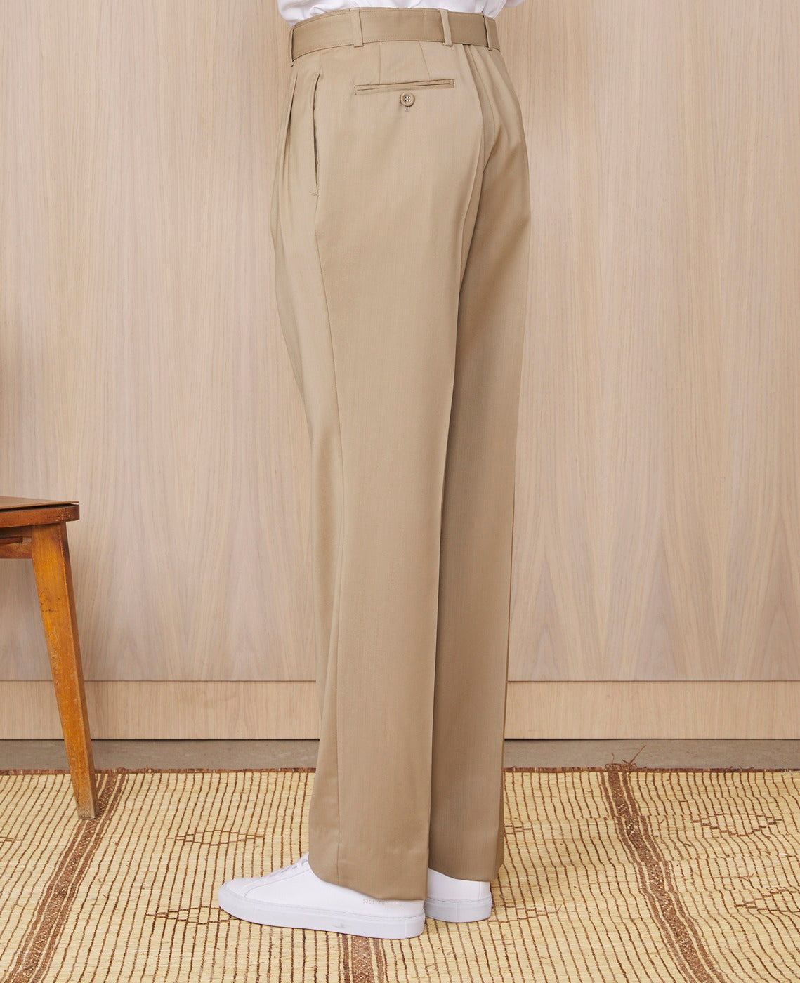 Tlg Pants Marilou Pts Itl Wo Super 110S - Camel