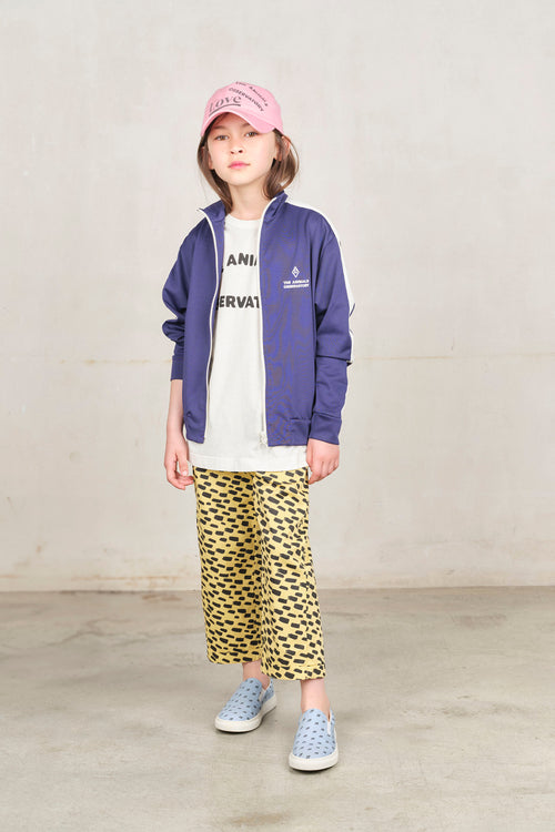 Zebra Kid Track Jacket Deep Blue