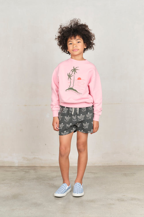 Hedgehog Kid Shorts Deep Green