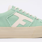 Tennis Basses Vert Menthe Walnut Platform - Femme