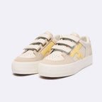 Zapatillas Bajas Beis Walnut P. Velcro - Mujer
