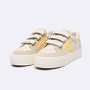 Tennis Basses Beiges Walnut P. Velcro - Femme