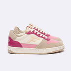 Baskets Basses Écrues & Roses Alder - Femme