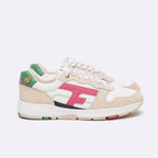 Running Blanches, Vertes & Roses Olive - Femme