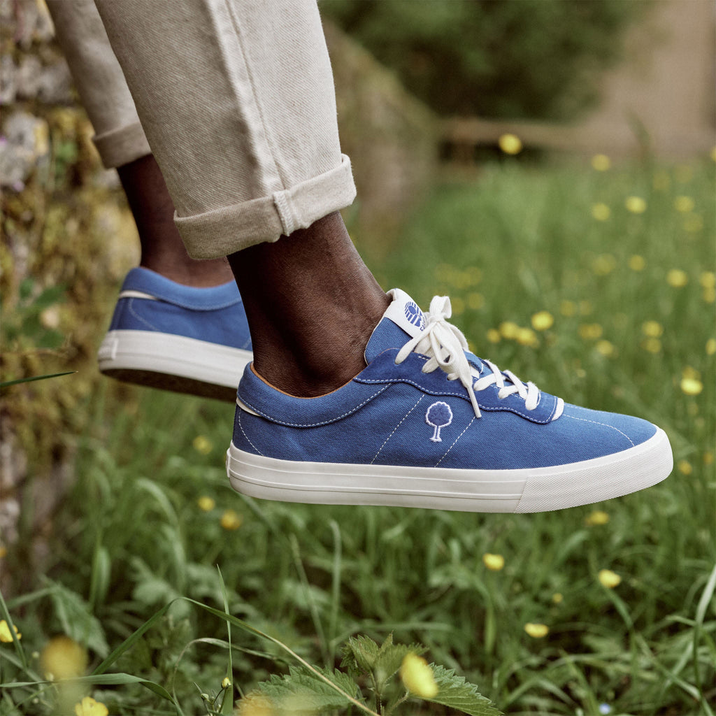 Tennis Basses Bleues Nashi - Homme
