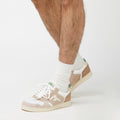 Baskets Basses Blanches & Beiges Palmer - Homme