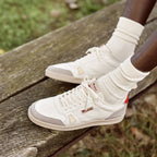 Baskets Basses Blanches & Rouges Commute 1 - Homme