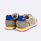 Running Taupe & Kaki Clair Elm - Homme