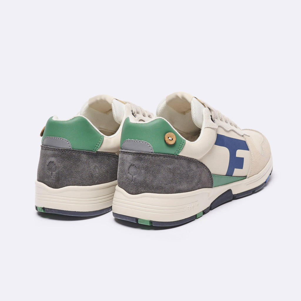 Running Blanches & Vertes Olive - Homme