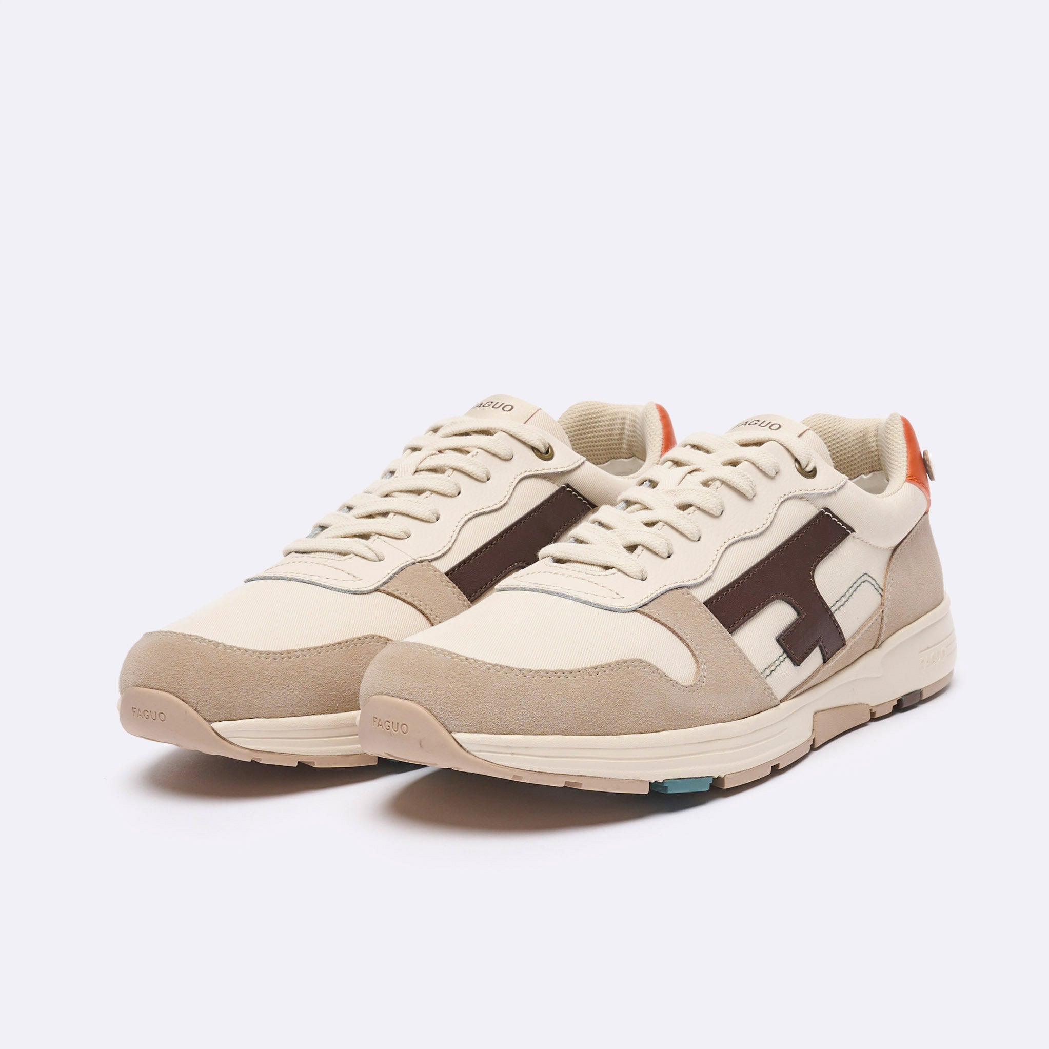 Running Écrues & Beiges Olive - Homme
