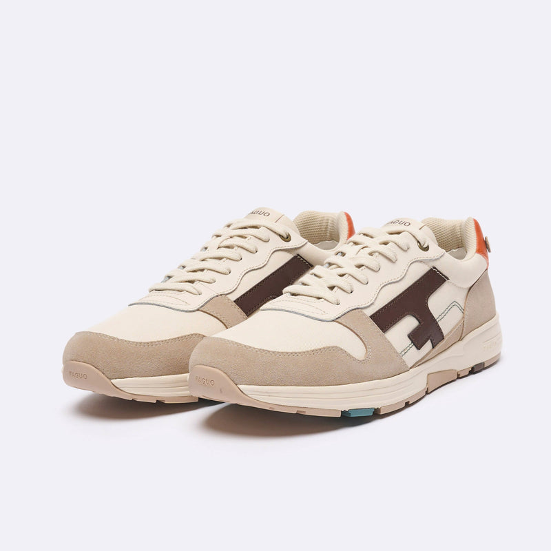 Running Crudo y Beige Oliva - Hombre