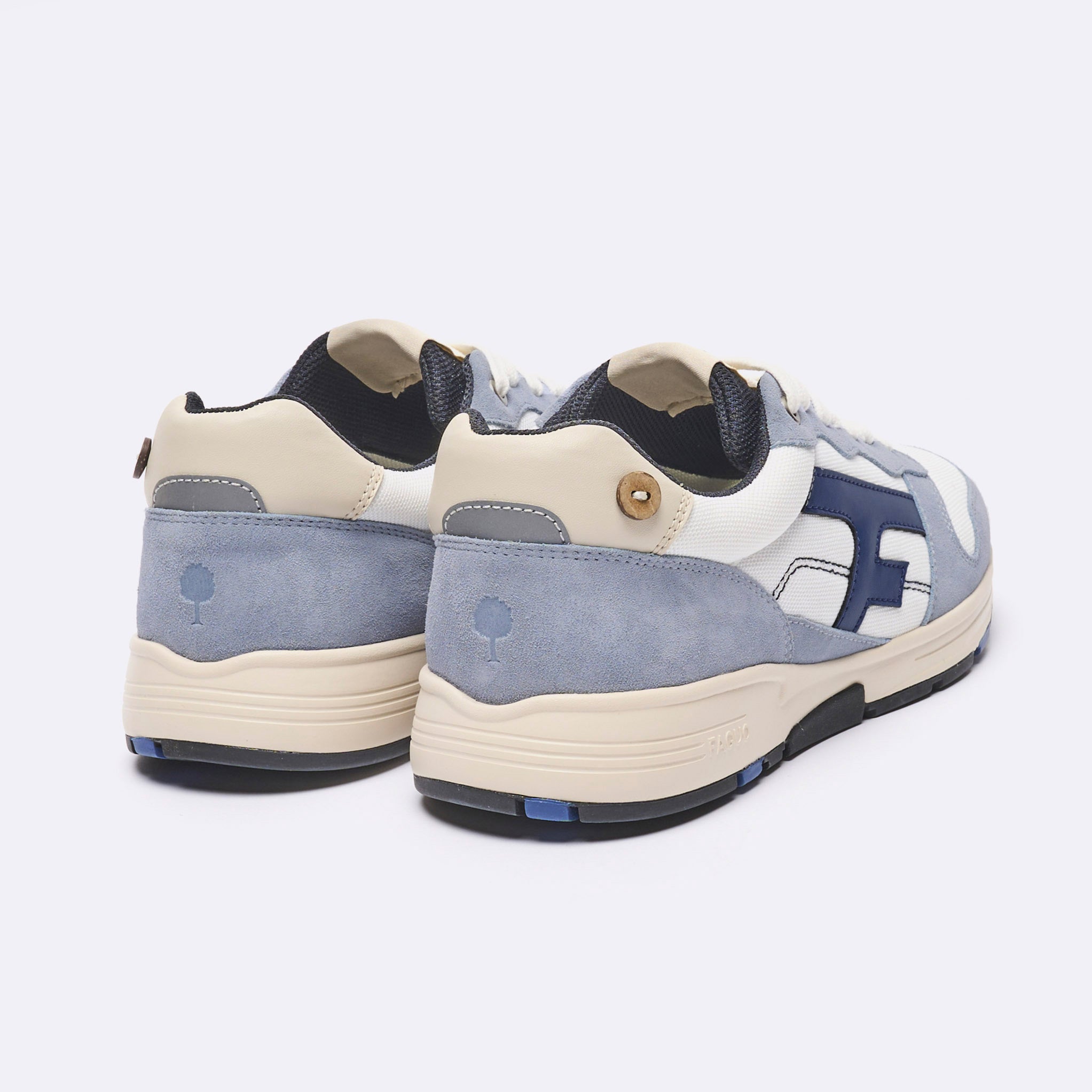 Running Blanches & Bleues Olive - Homme