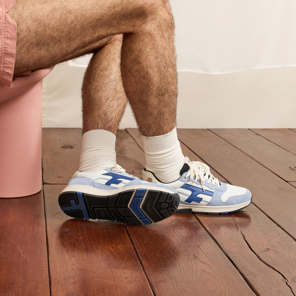 Running Blanches & Bleues Olive - Homme