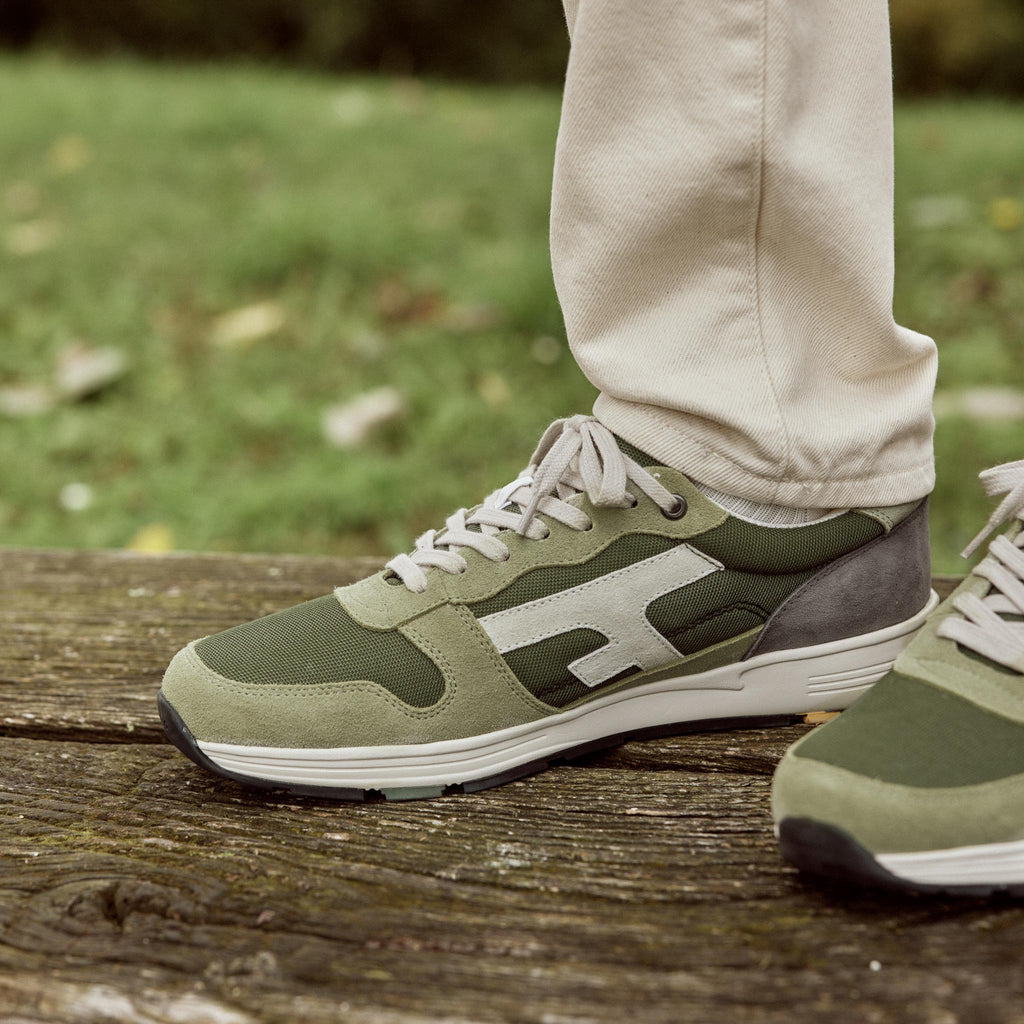 Running Kaki Clair Olive - Homme