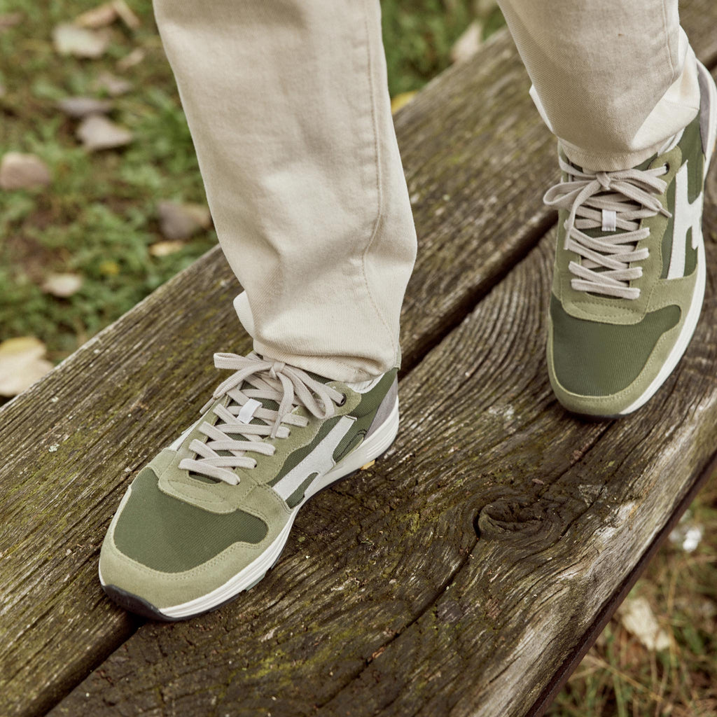 Running Kaki Clair Olive - Homme